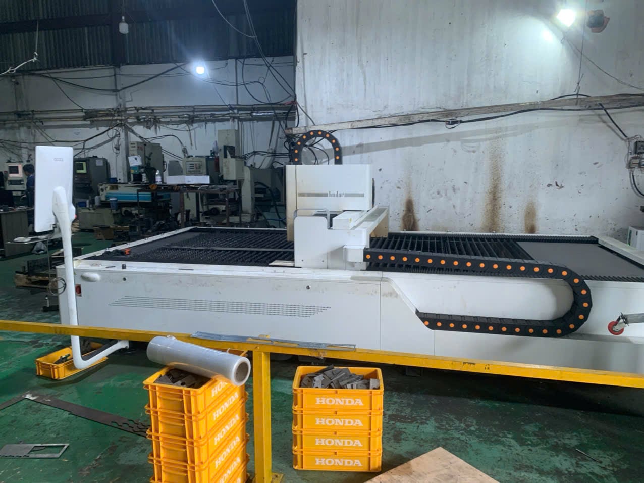CNC Laser Cutting Station