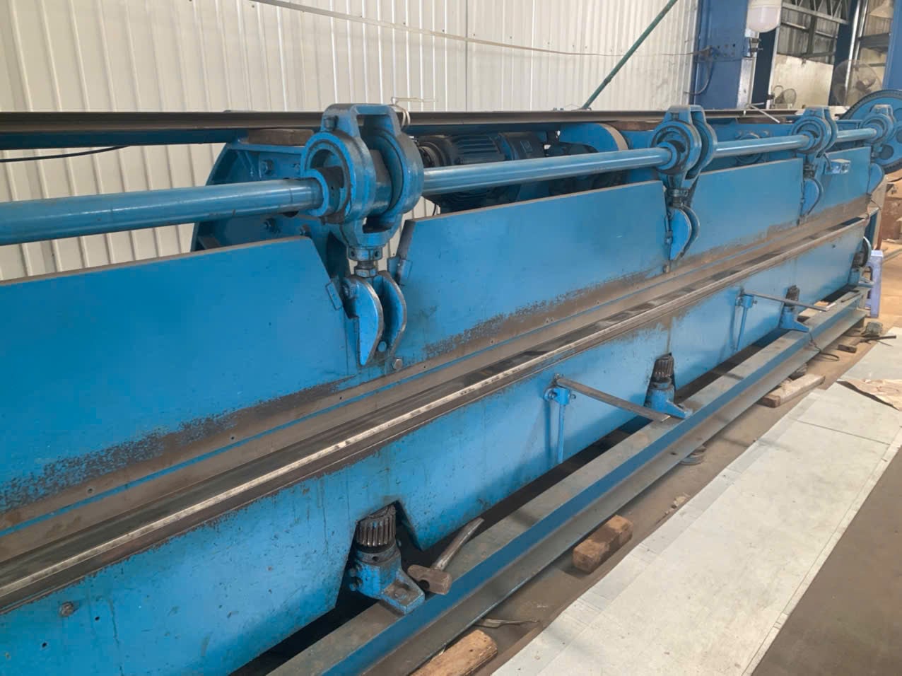 Press brake forming sheet metal at An Thanh Technology, a DEWIN-verified Vietnamese supplier facility