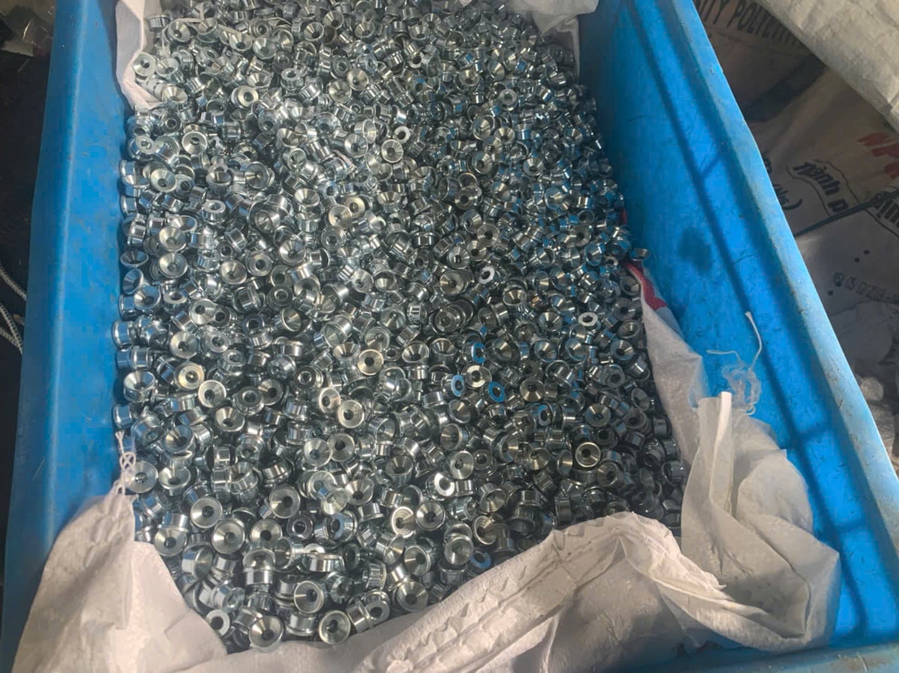 Finished parts at Automatic Stamping Mold, a DEWIN-verified Vietnamese supplier facility