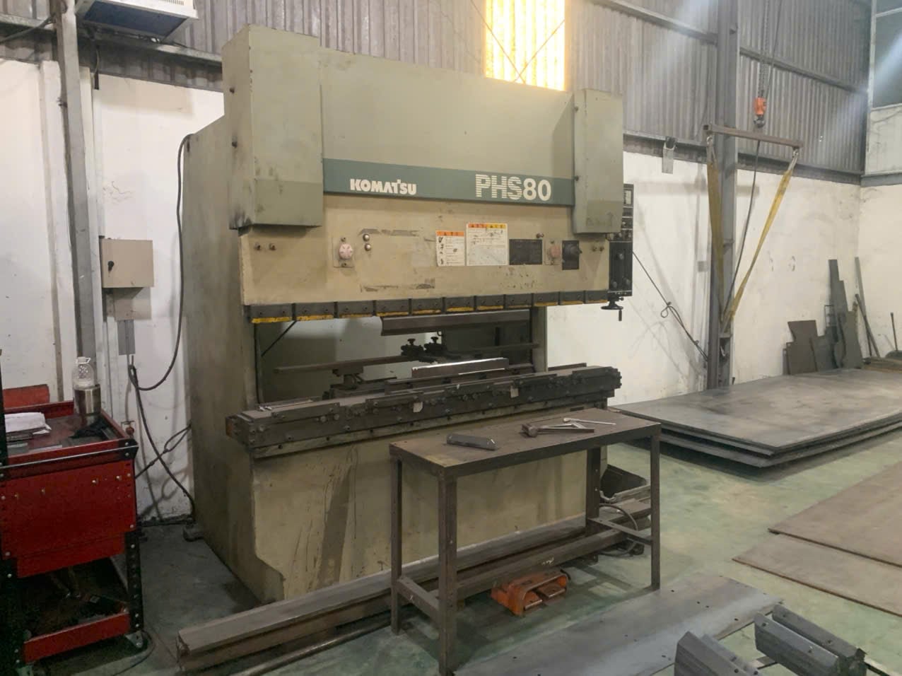 CNC press brake forming a part, where cutting bend count is a leading DFM cost lever, at a DEWIN-verified Vietnamese supplier facility