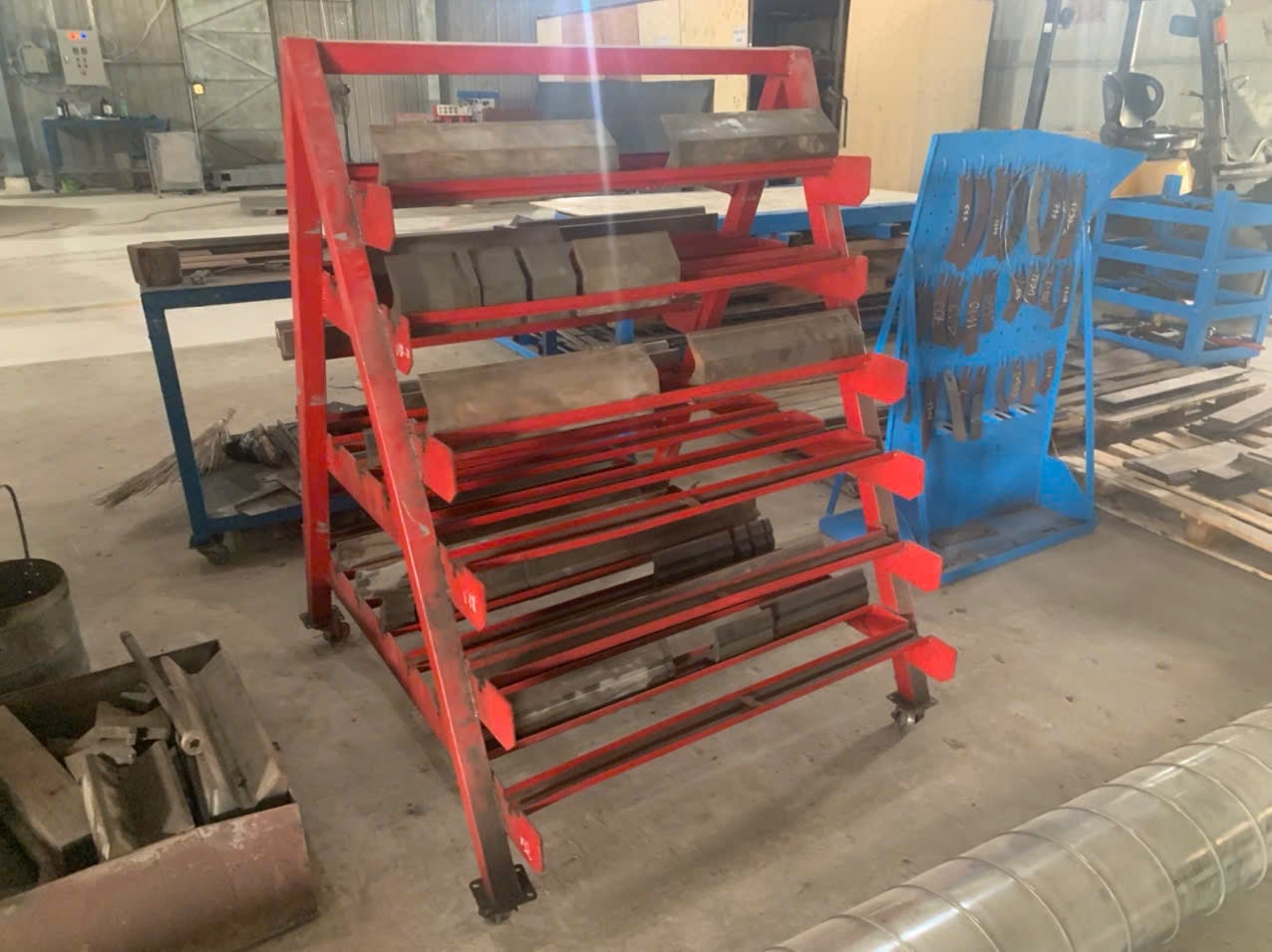 Press brake forming sheet metal at Viet Laser, a DEWIN-verified Vietnamese supplier facility