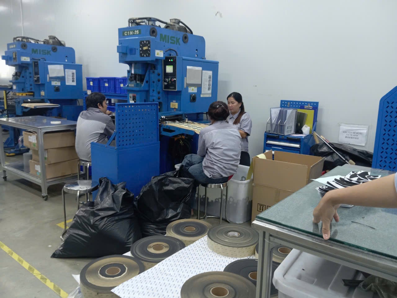 Tooling and die storage at Century Creation, a DEWIN-verified Vietnamese supplier facility