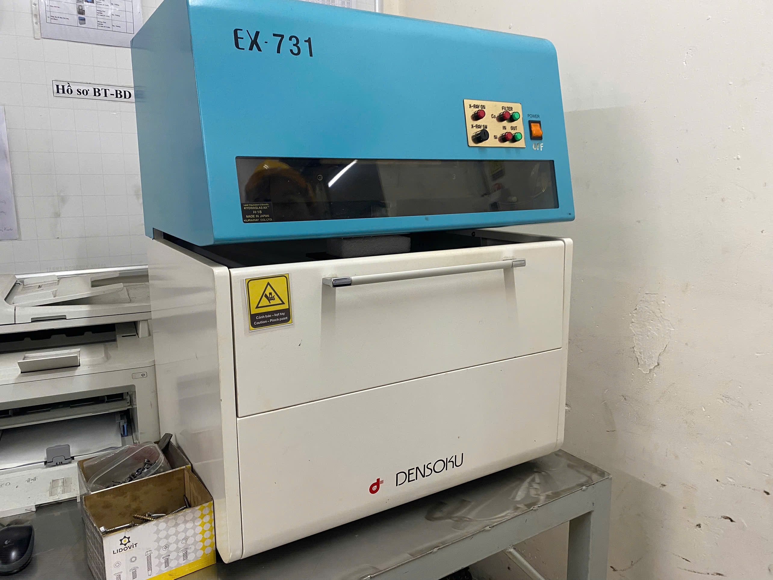 Materials testing equipment at Lidovit Trading And Industrial, a DEWIN-verified Vietnamese supplier facility