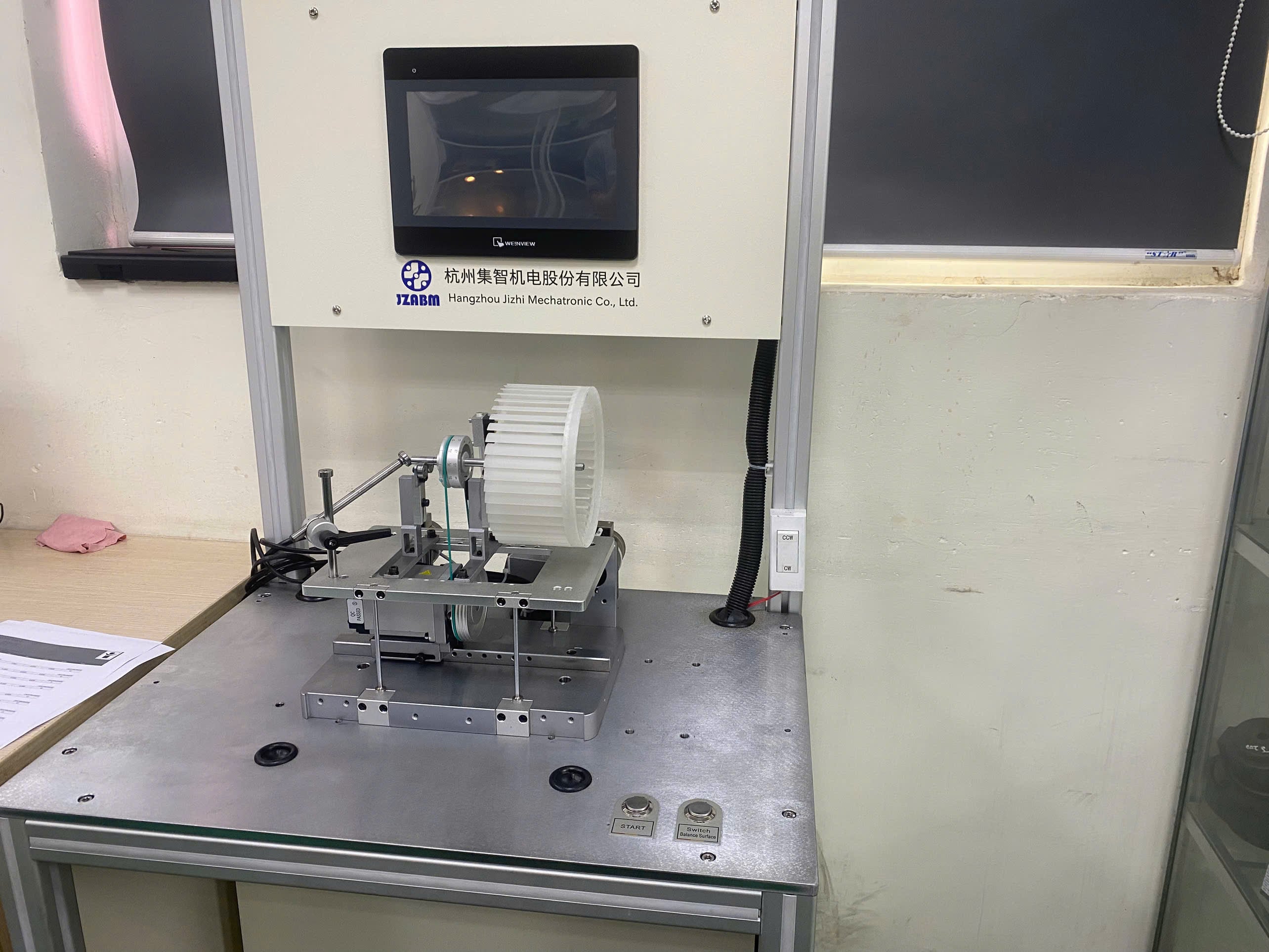 Materials testing equipment at Hitech Mould, a DEWIN-verified Vietnamese supplier facility