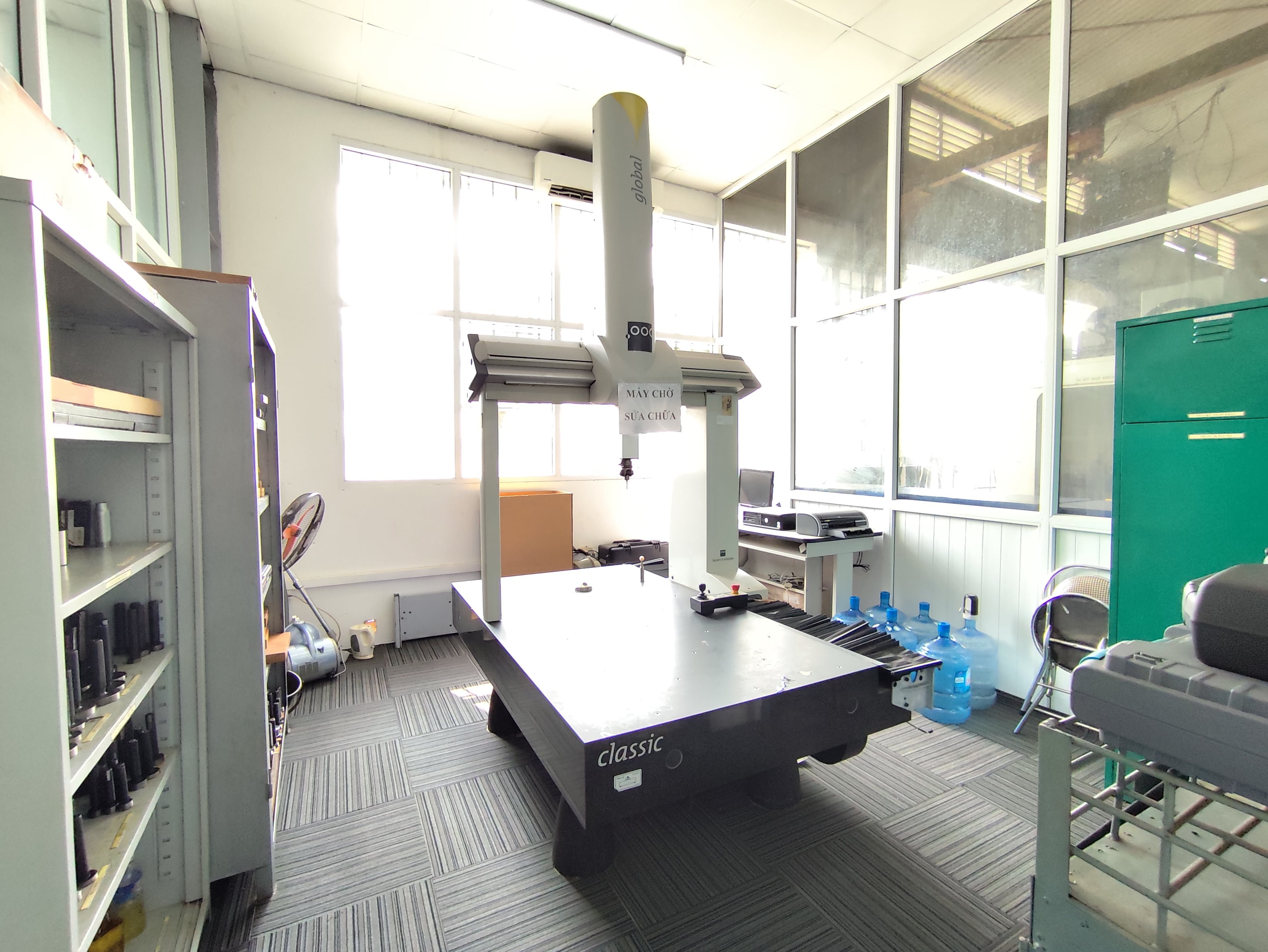 Coordinate measuring machine used for dimensional inspection at 31 Electro Machannism, a DEWIN-verified Vietnamese supplier facility